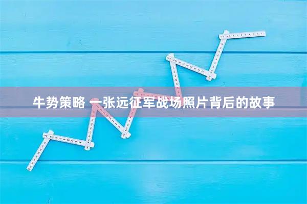 牛势策略 一张远征军战场照片背后的故事